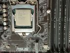 Asus B150 M.2 Support with I3 6 Th Gen Used Motherboard