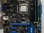 Asus B75 Motherboard with I5 3rd Gen Processor and 8GB Ram