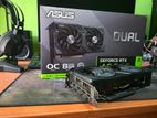 asus duel RTX 4060 TI 8GB oc edition