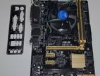 Asus H81 Motherboard with Processor