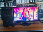 Asus i3 6th GEN 8GB - 500GB Hard M.2 With 22'' LED Wide Monitor