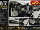 Asus Prime Z370-A Motherboard/Intel Core i5-9400F Processor