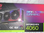 Asus Rog Strix Ge Force Rtx 4060 8 Gb Gddr6 X Oc Argb Graphics Card