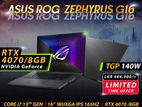 Asus ROG Zephyrus Core i7 13th Gen (RTX 4070/8GB) Brandnew Laptops