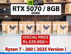 Asus TUF A16 -RTX 5070 +Ryzen 7 -16GB|Brandnew Gaming Laptops