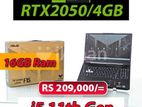 Asus TUF Core i5 - RTX 2050 +16GB Ram +512GB|Laptops