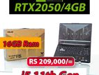 Asus TUF Core i5 - RTX 2050 +16GB Ram +512GB|Laptops