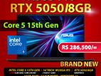 ASUS V16 Core™ 5-210H 15th Gen|RTX5050/8GB|16GB DDR5 |512GB NVMe