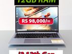 Asus VivoBook Core i3-1215U 12th Gen|12GB DDR4 Ram|256GB NVMe|