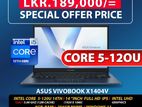 Asus Vivobook Core i5 -14th Gen +8GB|256GB|New Laptops Slim