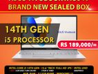 Asus VivoBook X1504V Core i5 14th Gen|8GB Ram|512GB NVMe|15.6 inch FHD