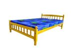 Attoniya bed with double layer mattress 6 by 3