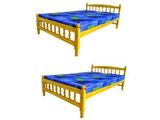 Attoniya bed with double layer mattress 6 by 3