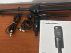 Audio-Technica AT2035 Mic Full Set with Weida Stand