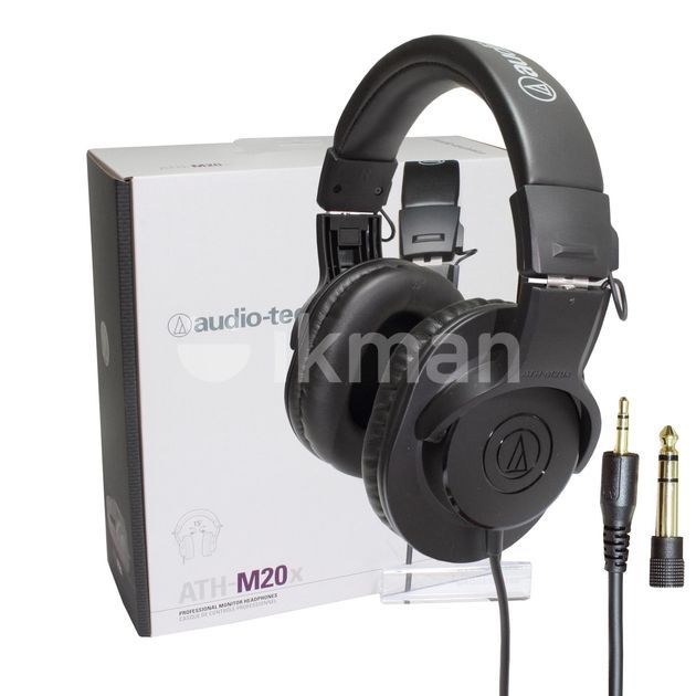 Audio Technica ATHM20X Studio Recording Monitor Headphones for Sale in