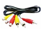 Audio Video 1.5 M 3 Rca Cable