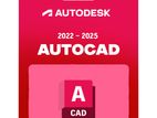 AutoCAD 2022-2025 Genuine License (1-3 Year)