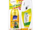 Automatic air freshener device with 1 FREE Refill
