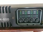 AV 6 Class D 4 Channel Power Amp 2000w