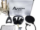 Axon - Q24 Professional Condenser Mic Combo Pack