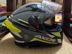 AXOR Apex Turbine Helmet Black Neon Grey -Matt