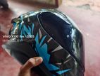 Axor Black and Blue Helmet