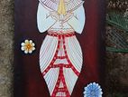 Ayubowan Wooden Painting