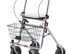 B&B SENIO Premium Rollator Walker (Germany) + FREE Walking Stick