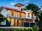 B/New Two Storey House In Piliyandala Facing a Stretch of Paddy Field