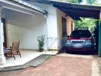 (B140) Single Storey House for Sale in Ragama