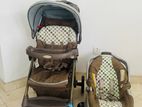 Baby Car Seat Carrier and Stroller