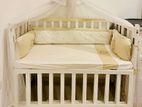 Baby Cot and Bedding Set