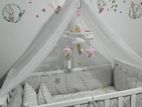 Baby Cot and Bedding Set