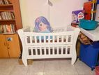 Baby Cot Mahogany