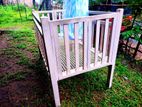 Teak Wooden Baby Cot