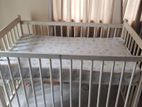 Baby Cot with Latex Mettress