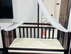 Baby Cot with Mattress