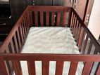 Baby Cot with Mattress