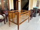 Baby Cot With Mattress