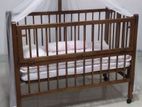 Baby Cot with Mattress