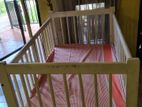 Baby Cot With Mattress