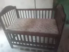 Baby Cot with Mattress