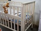 Baby Cot with New Metress