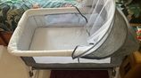 Baby Crib With A Built In Mosquito Net