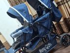 Baby Double Stroller