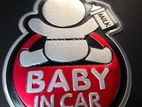 Baby in Car Badge