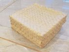 Bamboo Lamp Shade / Straw Storage Basket