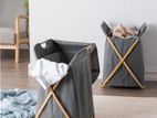 Bamboo Laundry Rack Hamper