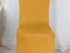 Banquet Chair Cover Musted Gold