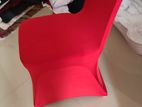 Banquet chair cover red color